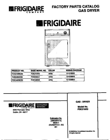 Diagram for FDE216RES0