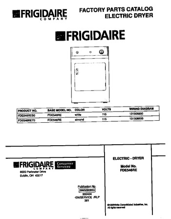 Diagram for FDE546RET0