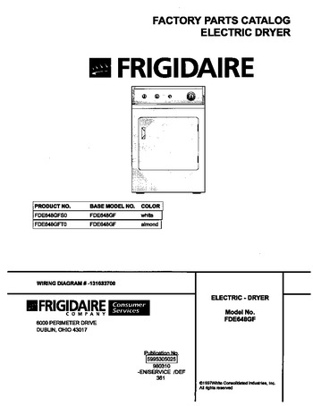 Diagram for FDE648GFT0