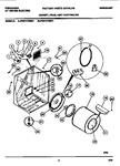 Diagram for 02 - Cabinet, Drum, Heat Duct/heater