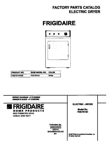 Diagram for FDE7974HW0