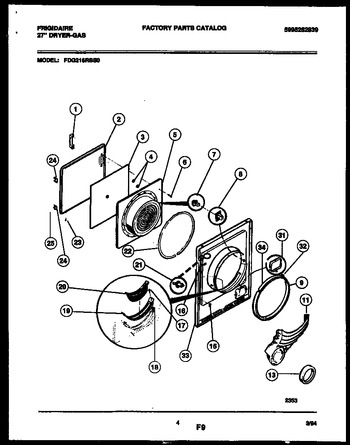 Diagram for FDG216RBS0