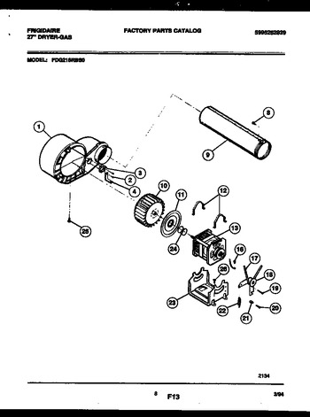 Diagram for FDG216RBS0