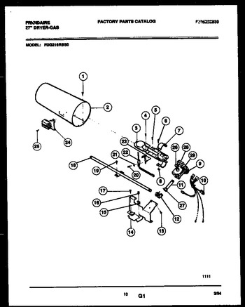 Diagram for FDG216RBS0