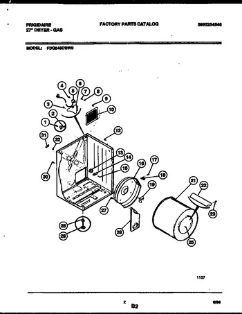 Diagram for FDG546DBW0