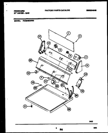 Diagram for FDG546DBW0