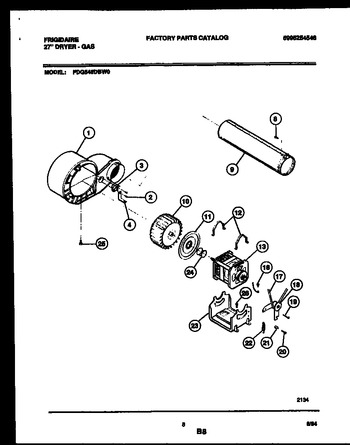 Diagram for FDG546DBW0