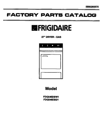 Diagram for FDG546DBW1