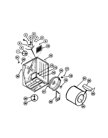 Diagram for FDG546DBW1