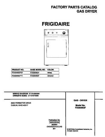 Diagram for FDG648GFT1