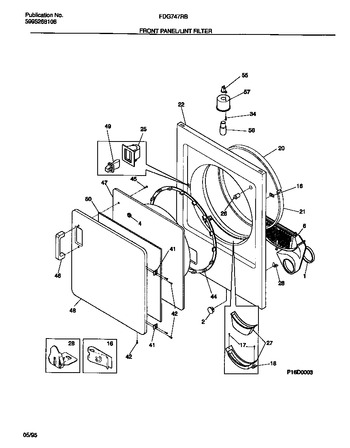 Diagram for FDG747RBS1