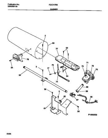 Diagram for FDG747RBS1