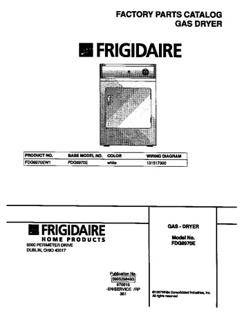 Diagram for FDG8970EW1