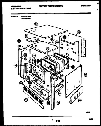 Diagram for FEB702CASA