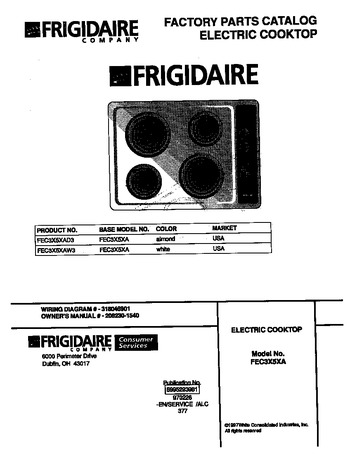 Diagram for FEC3X5XAW3