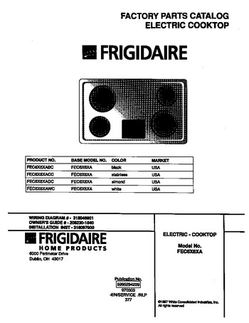 Diagram for FEC6X6XAWC