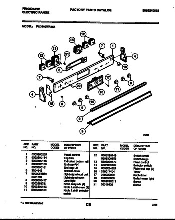 Diagram for FED340WAWA