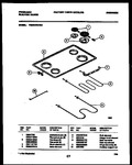 Diagram for 03 - Cooktop And Broiler Parts