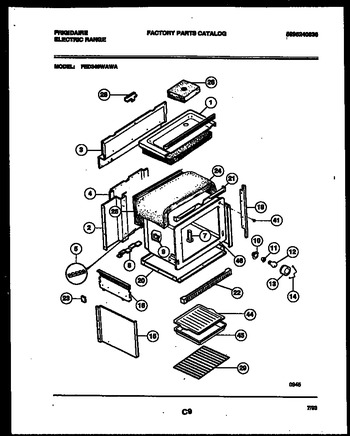 Diagram for FED340WAWA