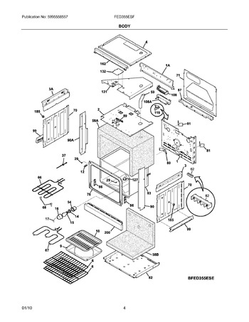 Diagram for FED355ESF