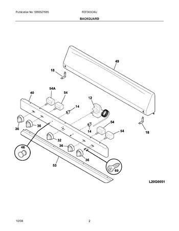 Diagram for FEF303CWJ