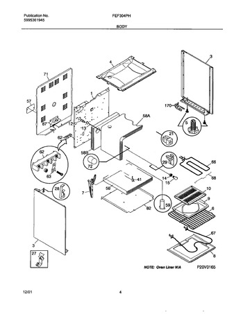 Diagram for FEF304PHWB