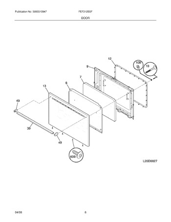 Diagram for FEF312BSF