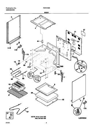 Diagram for FEF316BSA