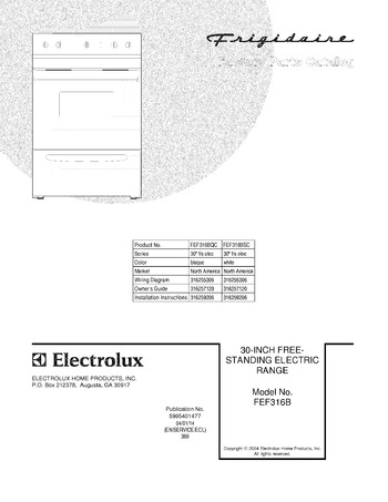 Diagram for FEF316BSC