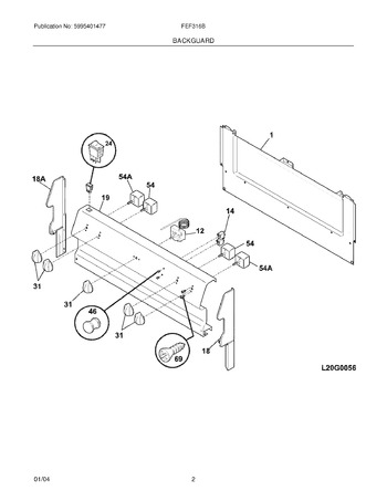 Diagram for FEF316BSC