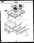 Diagram for 04 - Cooktop And Drawer Parts