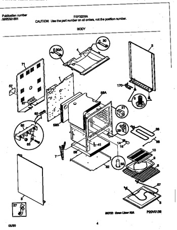 Diagram for FEF322BAWM