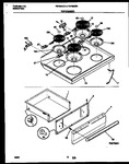 Diagram for 04 - Cooktop And Drawer Parts