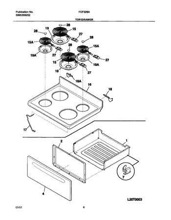 Diagram for FEF326AUB