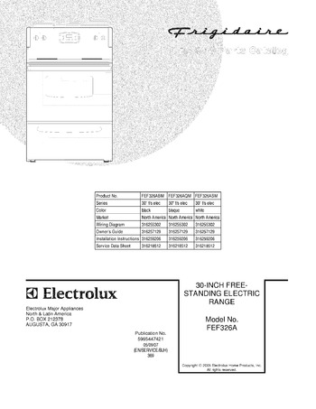 Diagram for FEF326ASM