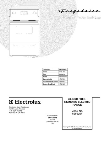 Diagram for FEF326FWD