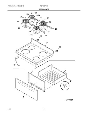 Diagram for FEF326FWD