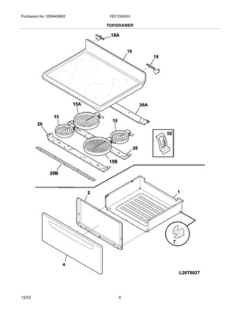 Diagram for FEF336ASH