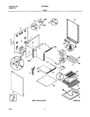 Diagram for FEF336BGWF