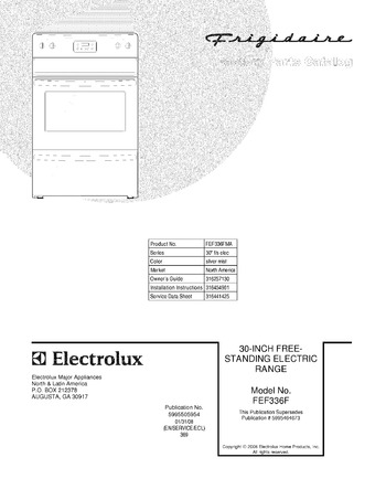 Diagram for FEF336FMA