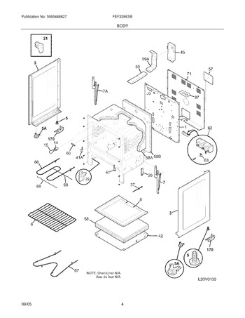 Diagram for FEF339ESB