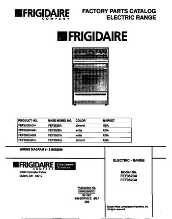 Diagram for FEF352BAWH