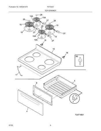 Diagram for FEF352DSC