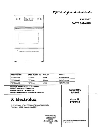 Diagram for FEF355ASB