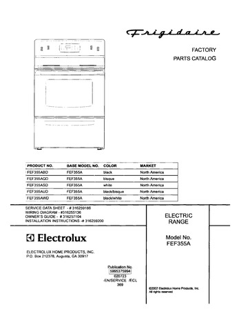 Diagram for FEF355ASD