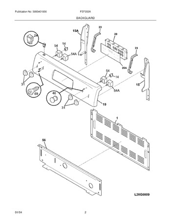 Diagram for FEF355ASJ