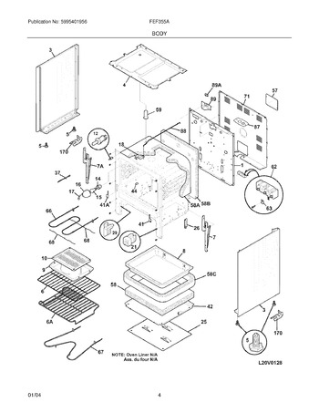 Diagram for FEF355ASJ