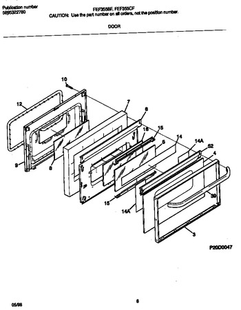 Diagram for FEF355BFWD