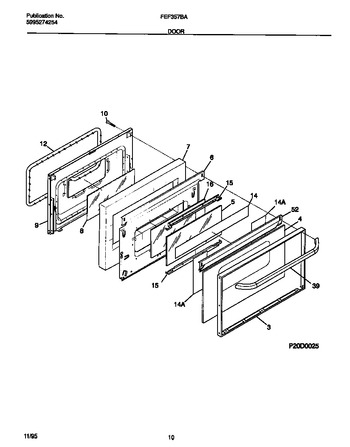 Diagram for FEF357BAWE