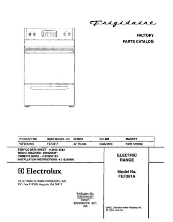 Diagram for FEF361AWE